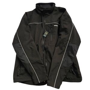 CAT Men's Black Soft Shell Jacket Size 2XL